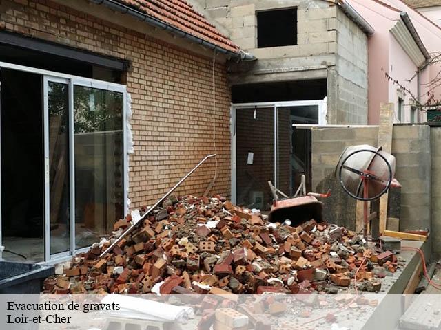 Evacuation de gravats 41 Loir-et-Cher  Bruno démolition & terrassement