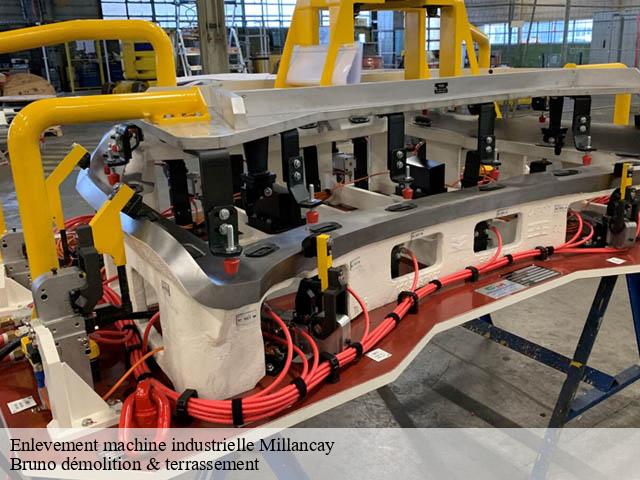 Enlevement machine industrielle millancay-41200 Bruno démolition & terrassement