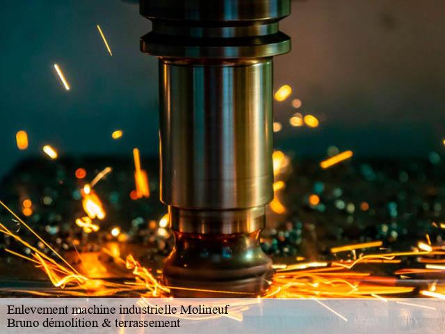 Enlevement machine industrielle molineuf-41190 Bruno démolition & terrassement