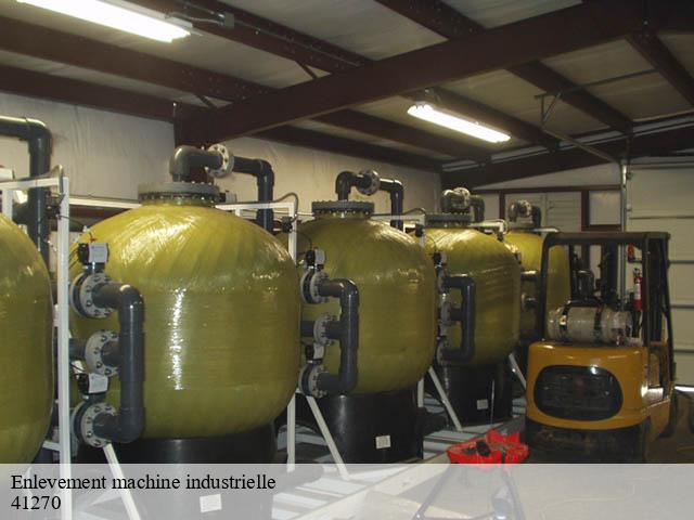 Enlevement machine industrielle romilly-41270 Bruno démolition & terrassement