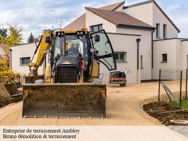 Entreprise de terrassement  ambloy-41310 Bruno démolition & terrassement