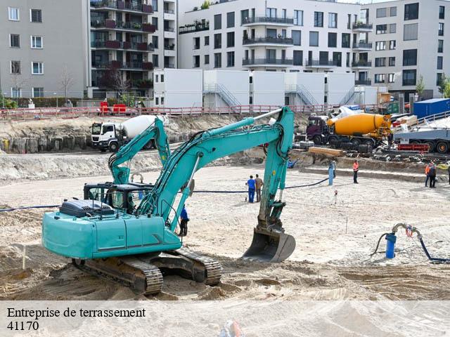 Entreprise de terrassement  arville-41170 Bruno démolition & terrassement