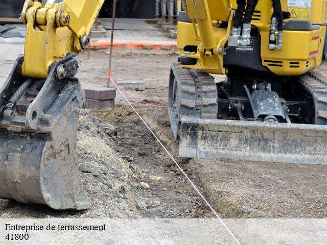 Entreprise de terrassement  bonneveau-41800 Bruno démolition & terrassement