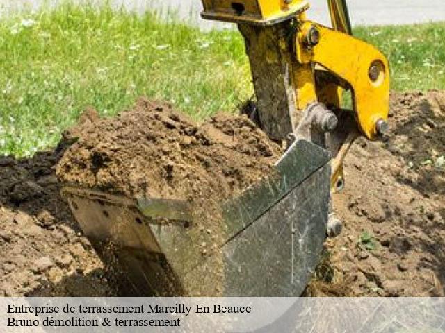 Entreprise de terrassement  marcilly-en-beauce-41100 Bruno démolition & terrassement