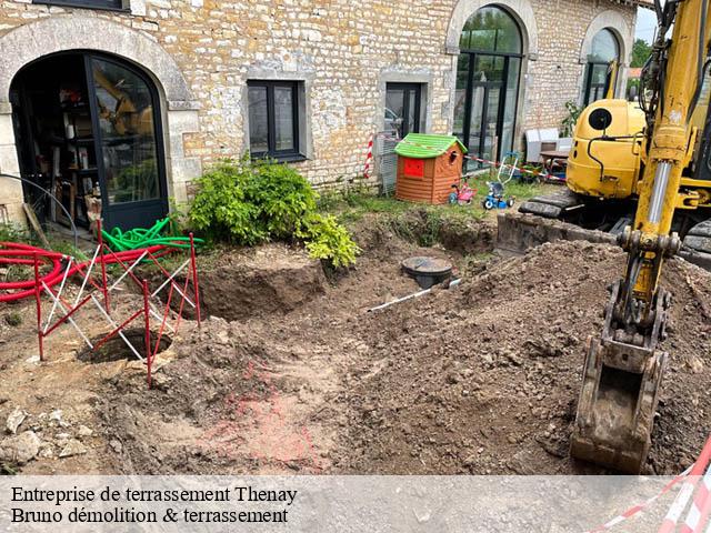 Entreprise de terrassement  thenay-41400 Bruno démolition & terrassement