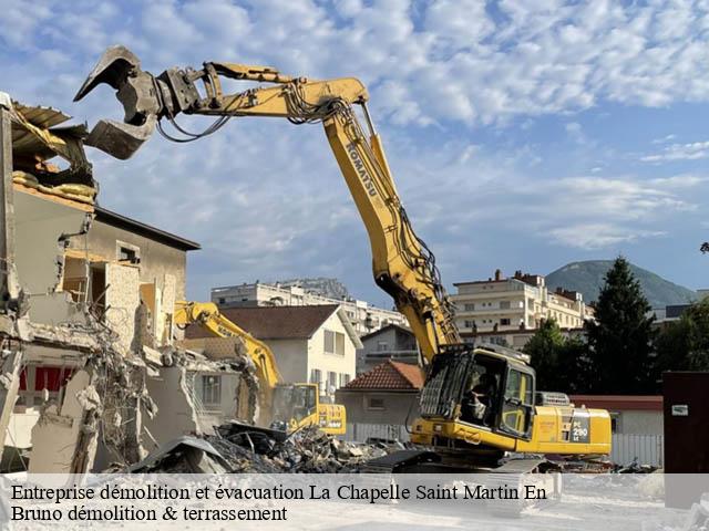 Entreprise démolition et évacuation  la-chapelle-saint-martin-en-41500 Bruno démolition & terrassement