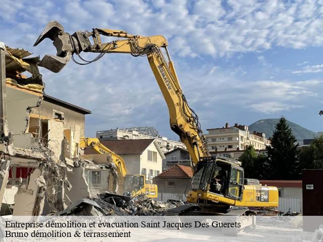 Entreprise démolition et évacuation  saint-jacques-des-guerets-41800 Bruno démolition & terrassement