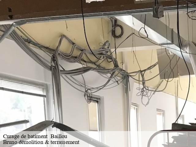 Curage de batiment baillou-41170 Bruno démolition & terrassement