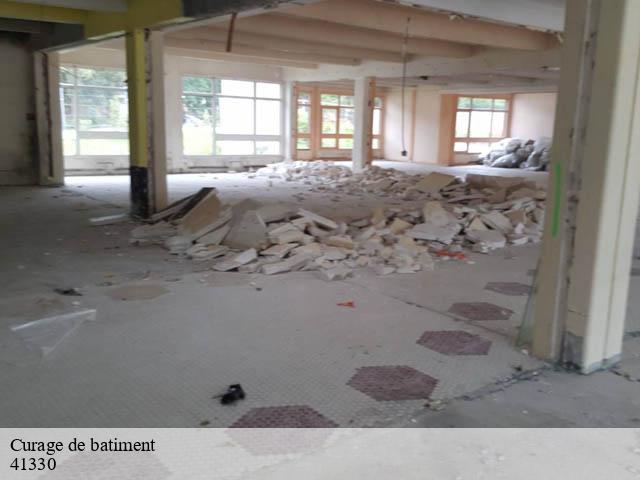 Curage de batiment fosse-41330 Bruno démolition & terrassement