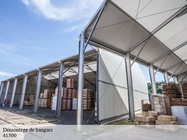 Démontage de hangars  muides-sur-loire-41500 Bruno démolition & terrassement