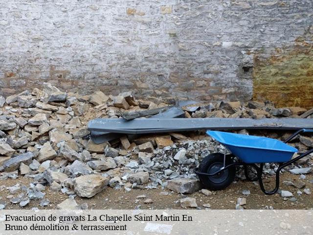 Evacuation de gravats  la-chapelle-saint-martin-en-41500 Bruno démolition & terrassement