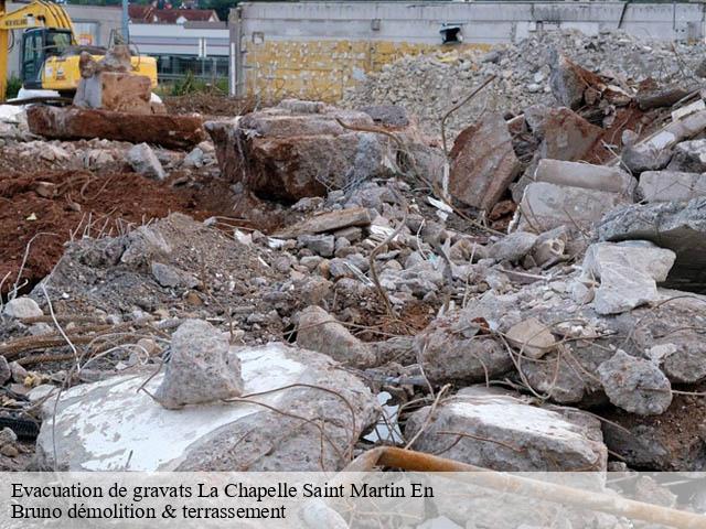 Evacuation de gravats  la-chapelle-saint-martin-en-41500 Bruno démolition & terrassement