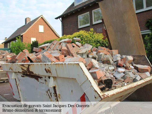 Evacuation de gravats  saint-jacques-des-guerets-41800 Bruno démolition & terrassement